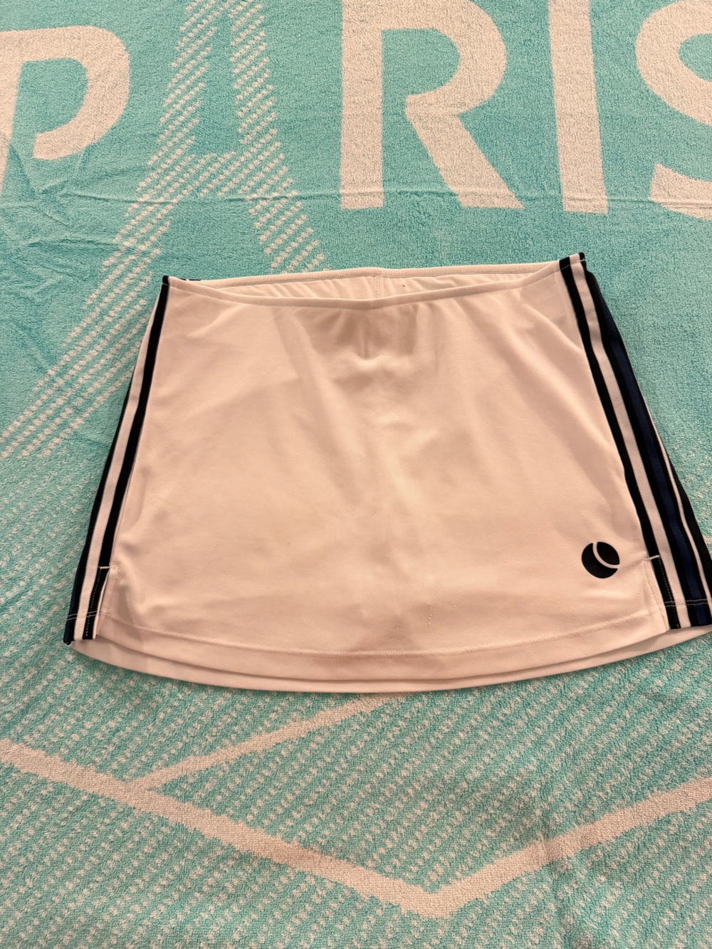 Bjorn Borg White Tennis Mini Skirt/skort with Navy Trim
